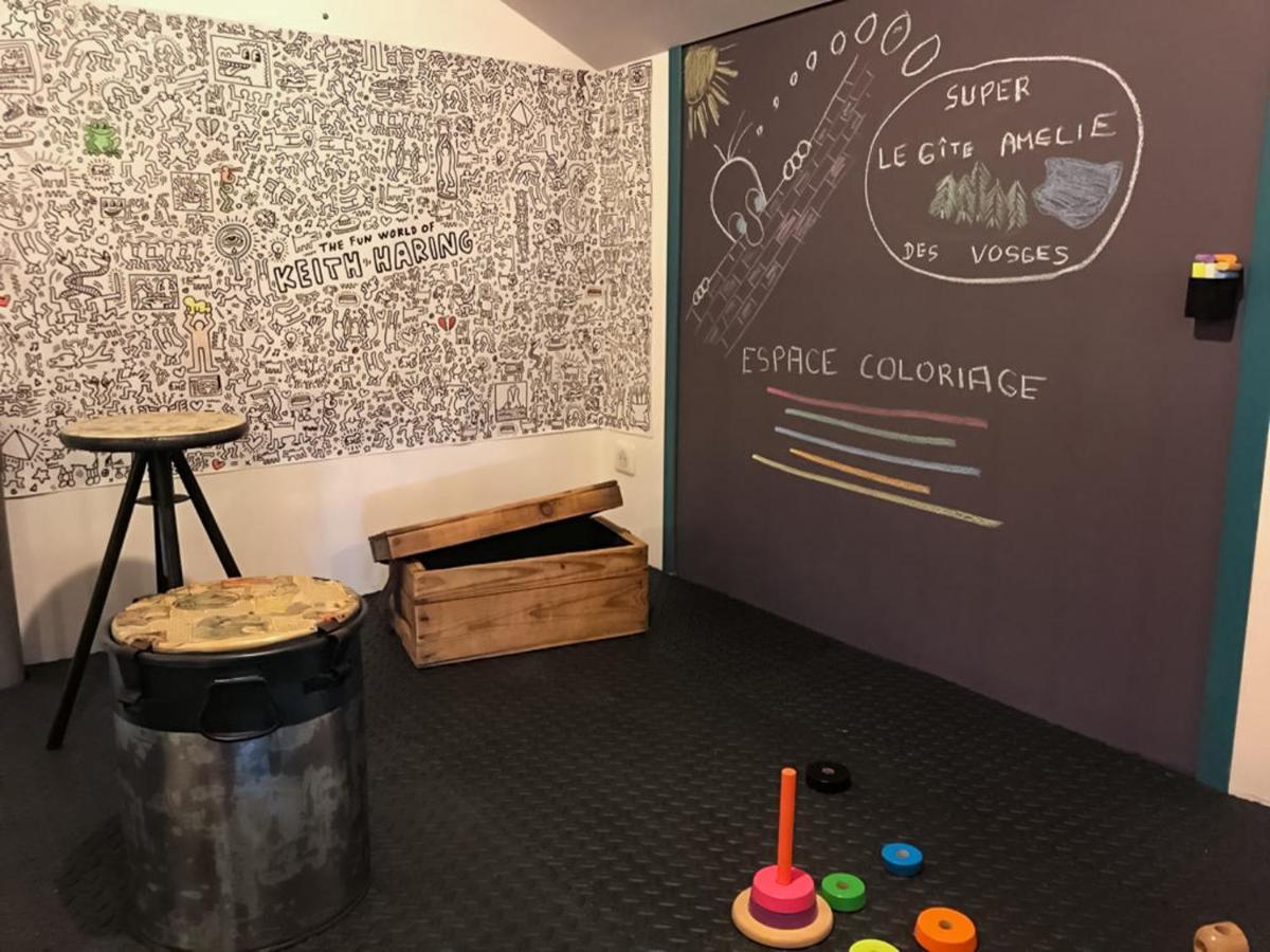 Gite Amélie, Sauna, Spa au coeur des Vosges Housseras Exterior foto
